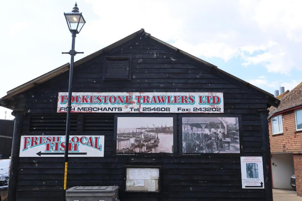 4 Bed Home 3 Mins From Harbour + Sandy Beach Folkestone Exterior foto